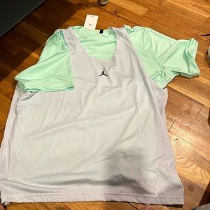 Nike Air Jordan 2 for 1 dri fit jersey and shirt!